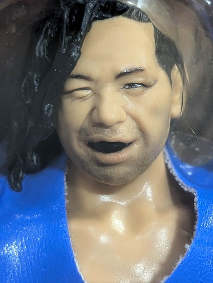 Shinsuke Nakamura  (blue shirt)