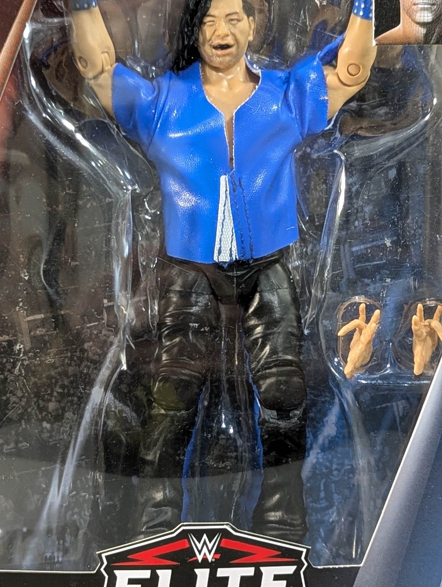Shinsuke Nakamura  (blue shirt)