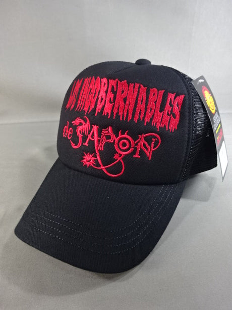L.I.J. Mesh Cap (Black×Red)