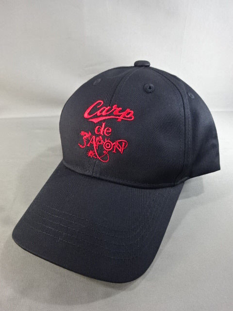 Hiroshima Toyo Carp × Tetsuya Naito "Carp de Japon" Cap (Black×Red)