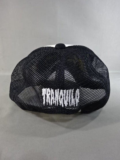 L・I・J「TRANQUILO」メッシュキャップ(ホワイト×ブラック)