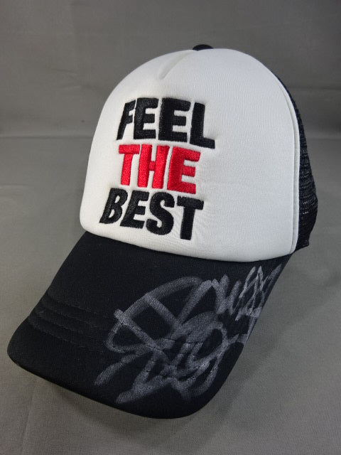 ★直筆サイン入り★ 棚橋弘至「FEEL THE BEST」メッシュキャップ