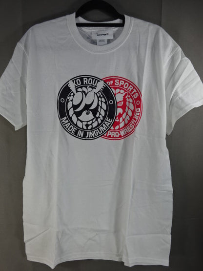 NJPW×wateRouge / SKROUGE Tシャツ ＃1(ホワイト)