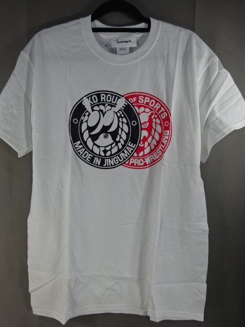 NJPW×wateRouge / SKROUGE Tシャツ ＃1(ホワイト)