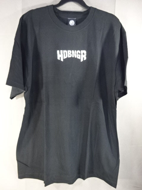 エル・ファンタズモ「HDBNG」Tシャツ(ブラック×ホワイト)