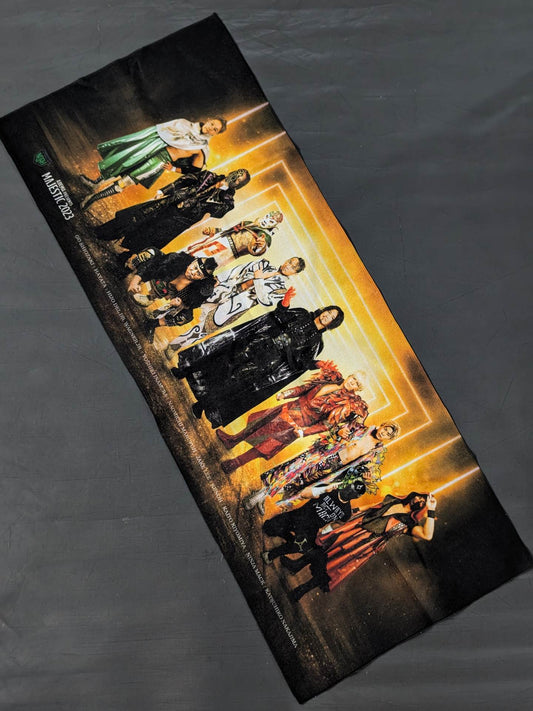 【6 peoplehand signed autograph 】NOAH "MAJESTIC 2023" Face Towel