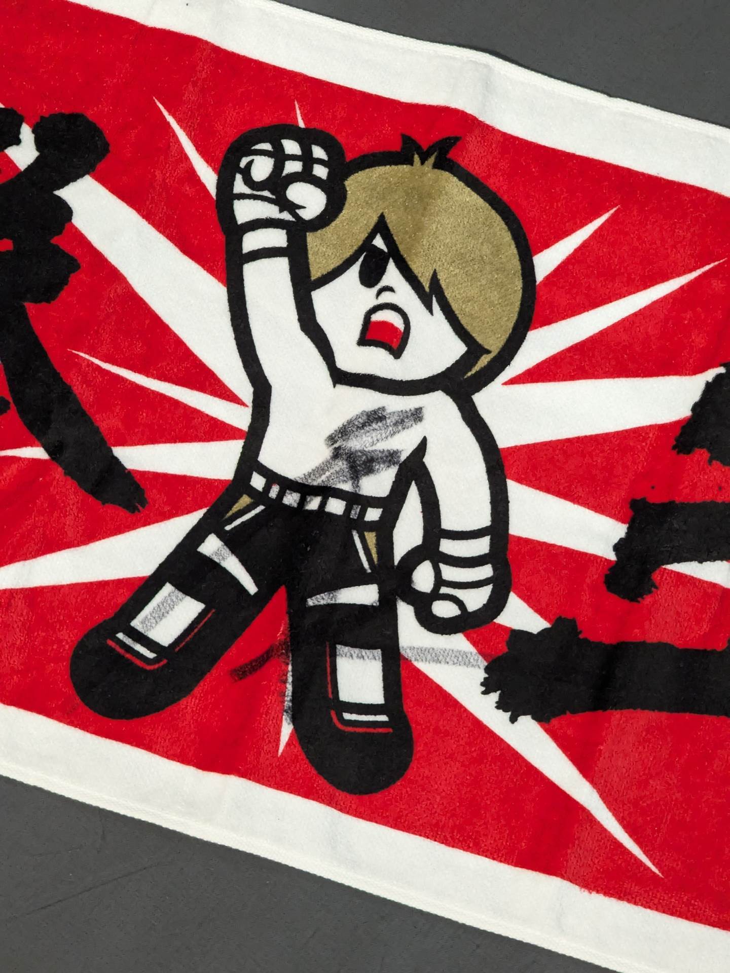 【hand signed autograph】 Kenoh  Illustration Face towel (horizontal ver.)