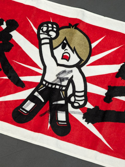 【hand signed autograph】 Kenoh  Illustration Face towel (horizontal ver.)
