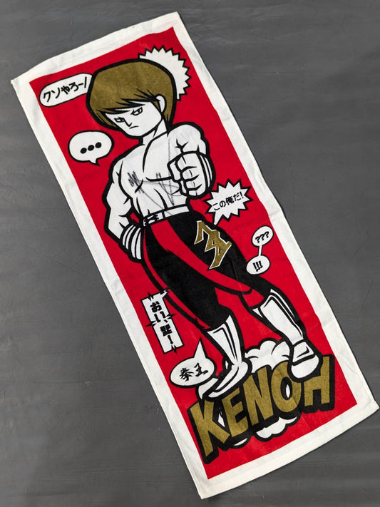 【hand signed autograph】 Kenoh  Illustration Face towel (vertical ver.)