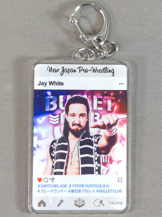 ★ New Japan Pro Wrestling Lottery 2020★ Jay White Acrylic Keychain