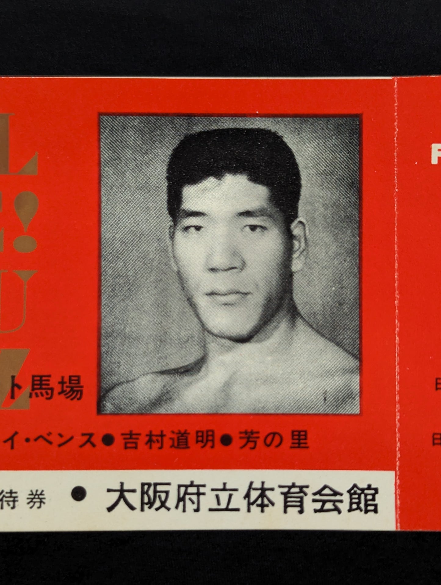 [All tickets] ★WELLCOME! LOU THESZ★ 66 Interfinal Series