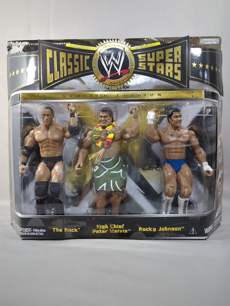 ★ The Rock Family★: The Rock & Rocky Johnson & Peter Maivia