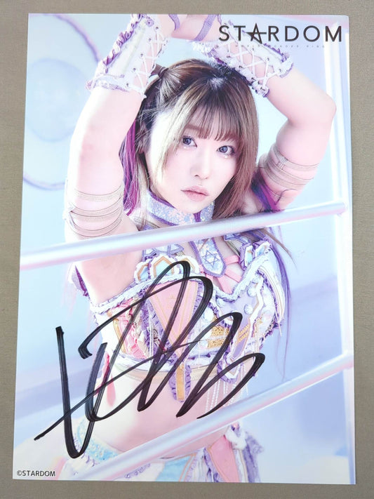 中野たむ 直筆サイン入り スターダムポートレート(S-3)