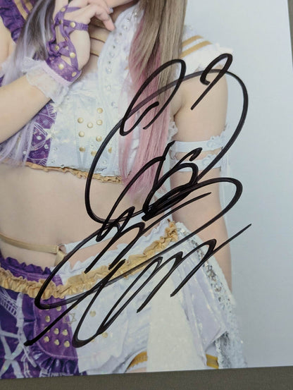 中野たむ 直筆サイン入り スターダムポートレート(T-2)