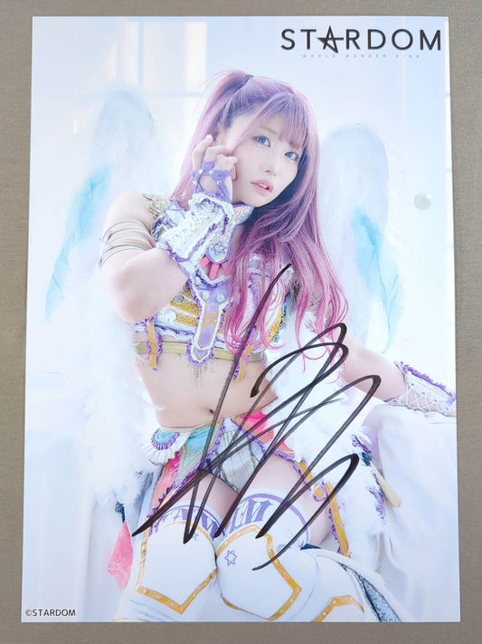 中野たむ 直筆サイン入り スターダムポートレート(T-3)
