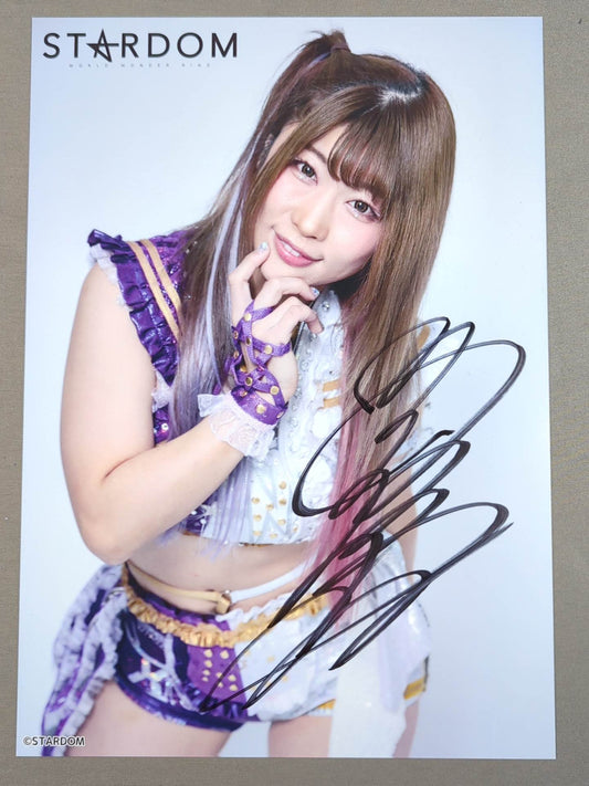中野たむ 直筆サイン入り スターダムポートレート(T-4)