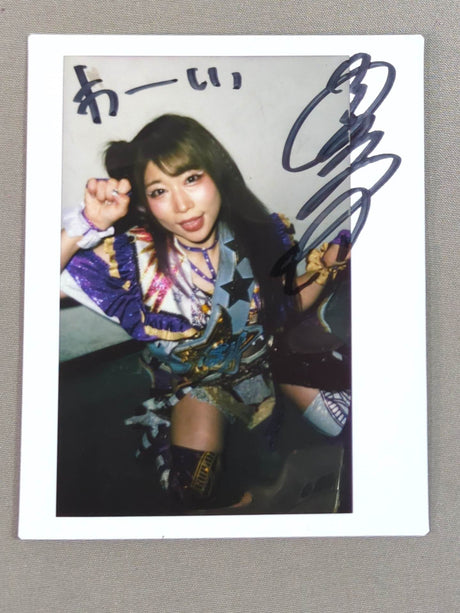 Tam Nakano  hand signed autograph  Cheki (N-5)