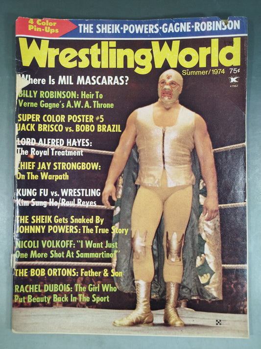 Wrestling  WORLD 1974 SUMMER