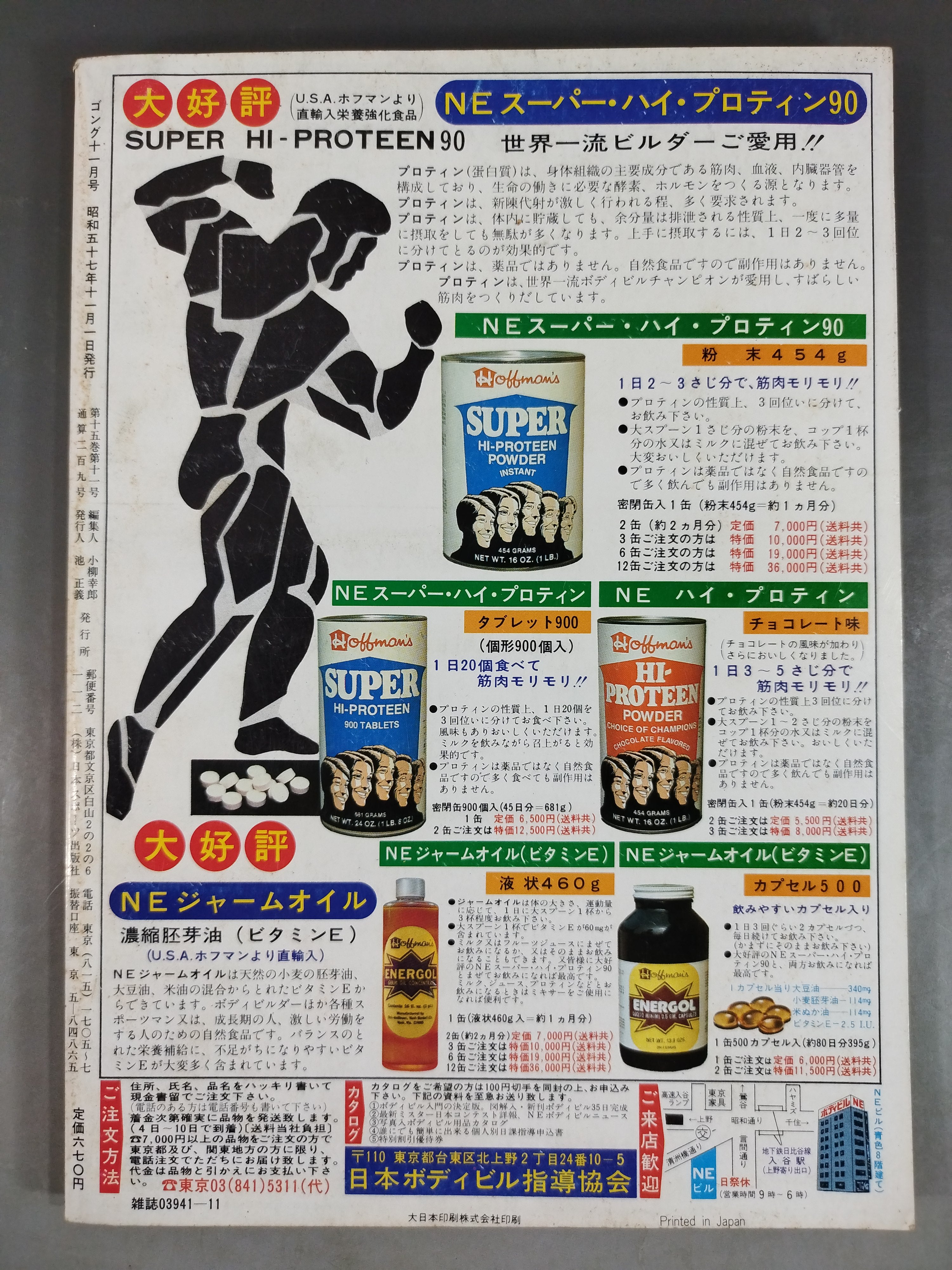月刊ゴングVol.15 No.11 – 闘道館
