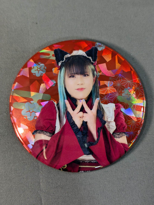 星来芽依 新春 ホログラムランダム缶バッジ