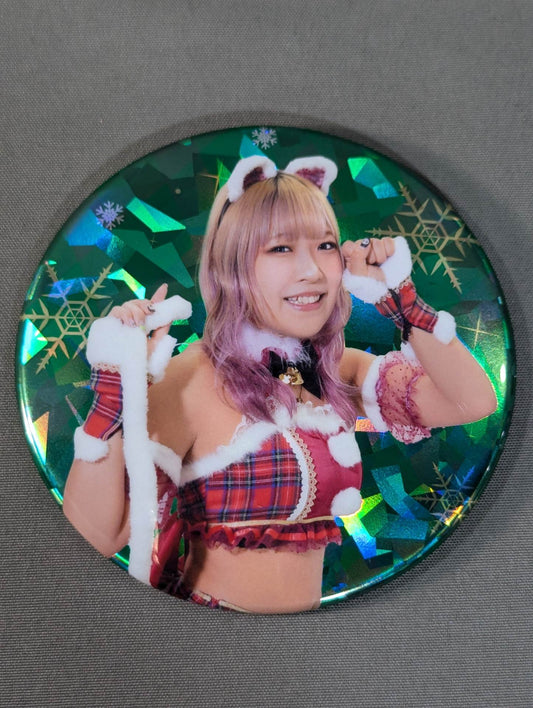 AZM クリスマス ホログラムランダム缶バッジ