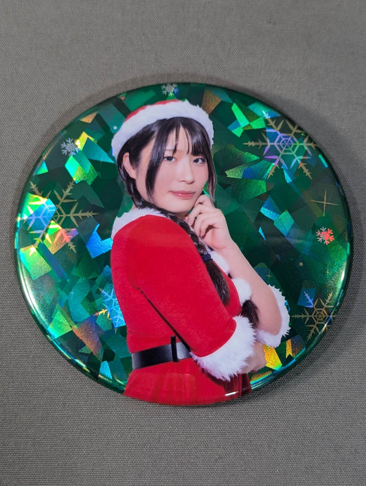 妃南 クリスマス ホログラムランダム缶バッジ