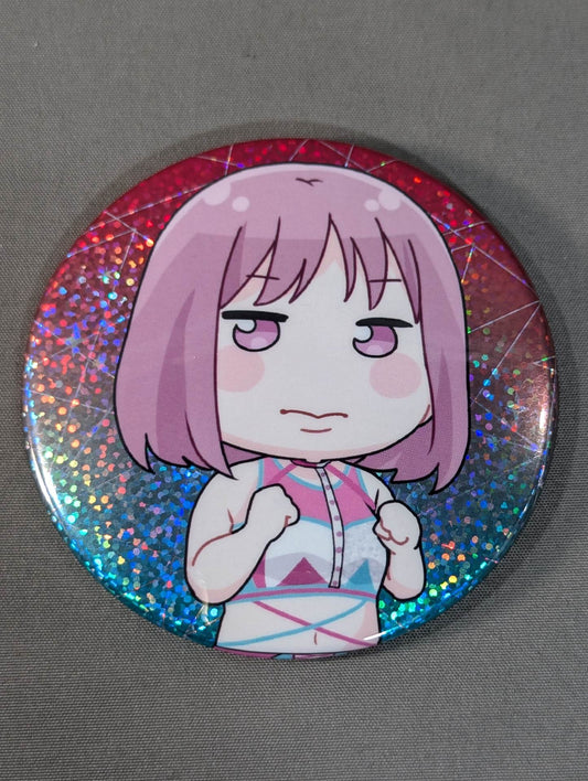 梨杏 ランダムイラスト缶バッジ Illustration by たぬきち