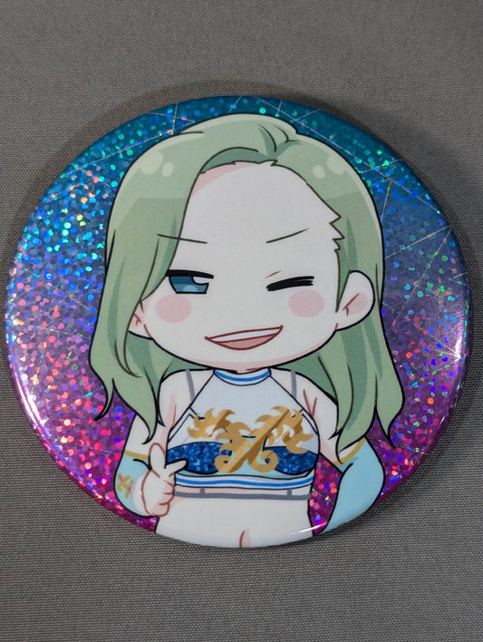 天咲光由 ランダムイラスト缶バッジ Illustration by たぬきち