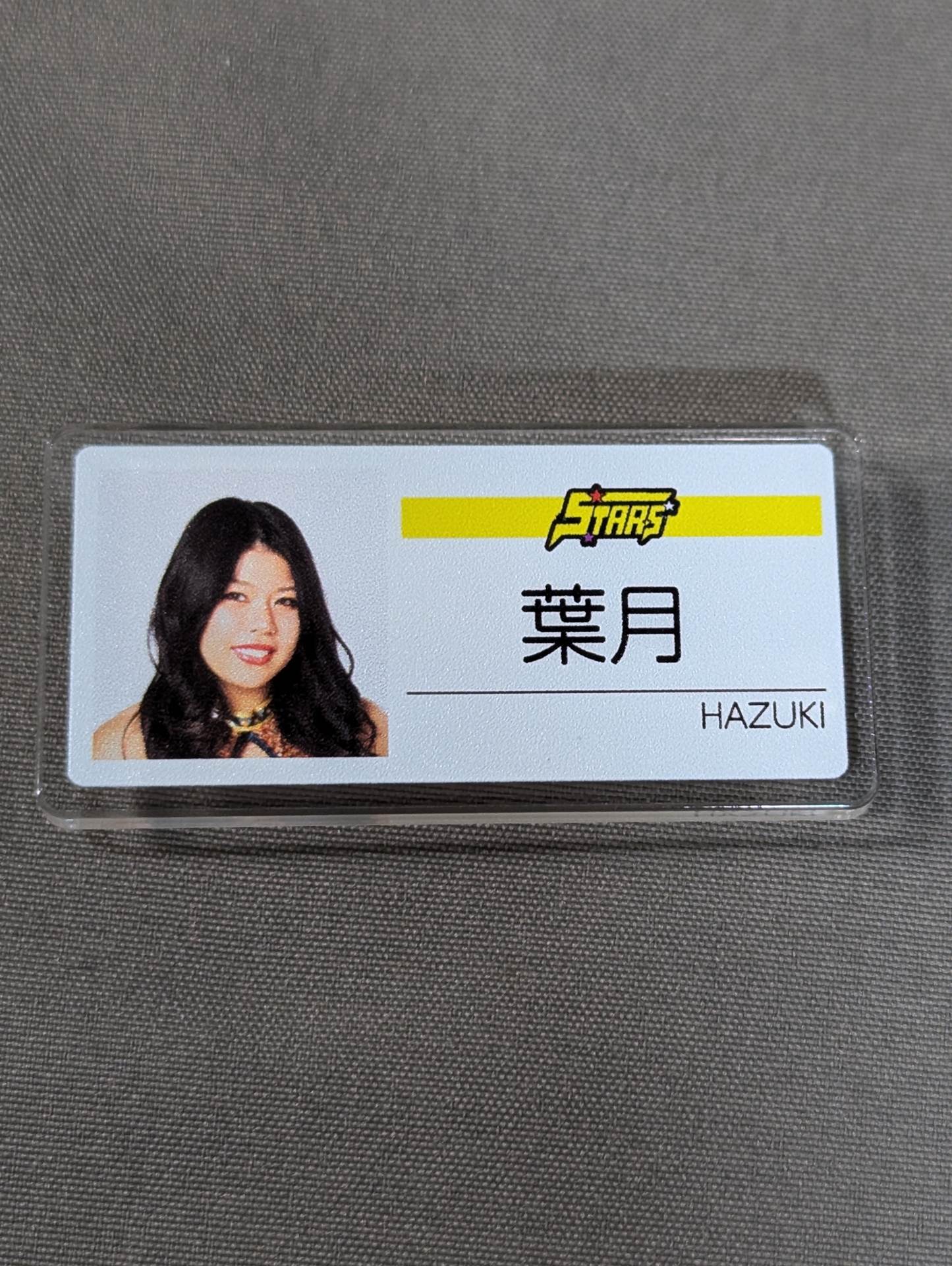 Hazuki Random Name Tag Style Badge