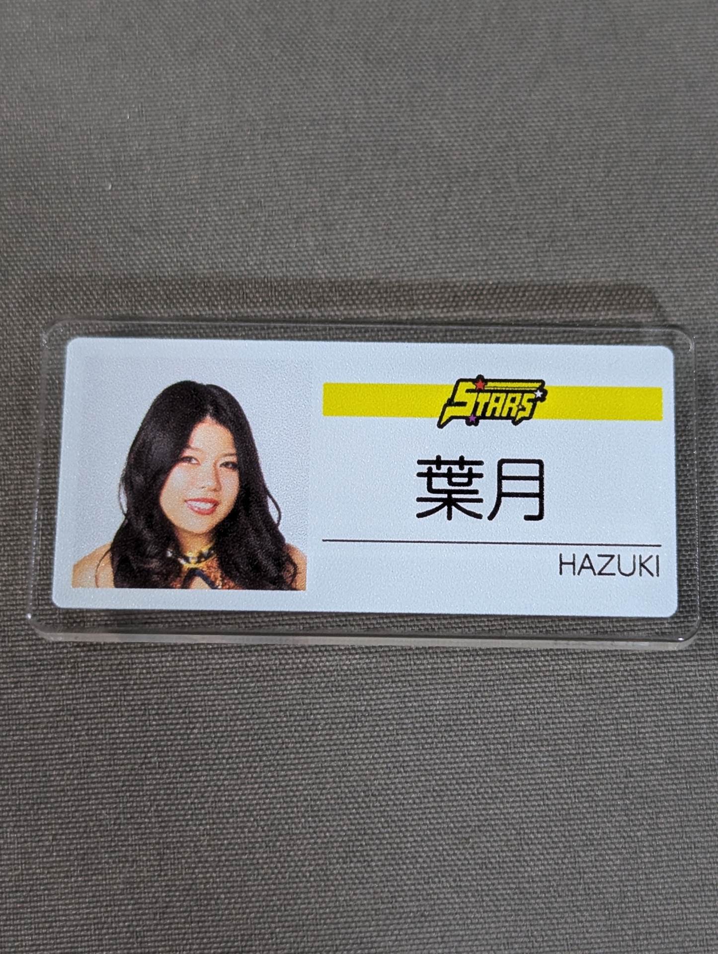 Hazuki Random Name Tag Style Badge