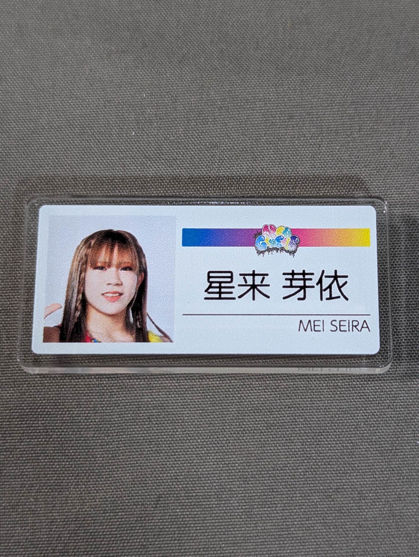 MEI SEIRA  Random Name Tag Style Badge
