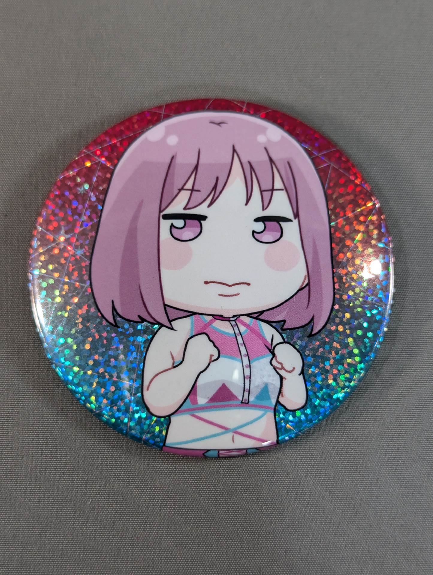 RIAN  Random illustration PinBack button Illustration by Tanukichi