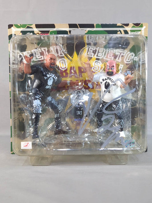 【Ebessan hand signed autograph 】★A BATHING APE★ Muto Keiji vs Ebefuji