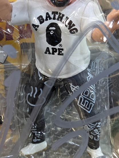 【Ebessan hand signed autograph 】★A BATHING APE★ Muto Keiji vs Ebefuji