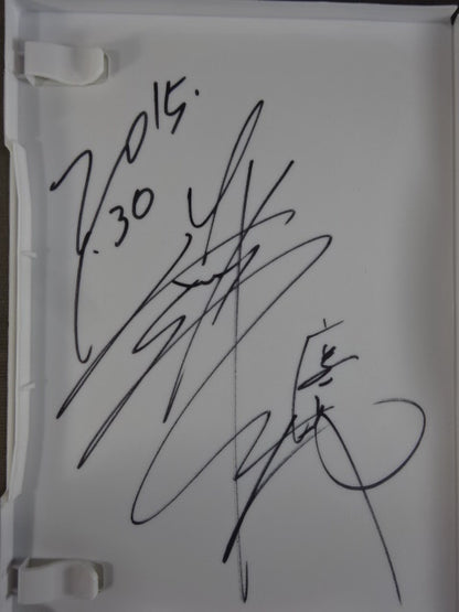 ★ ★ Hand signed autograph Kanjuro Matsuyama 10th Anniversary Triumphal Performance Picture Scroll Taue Pro Wrestling  Festival