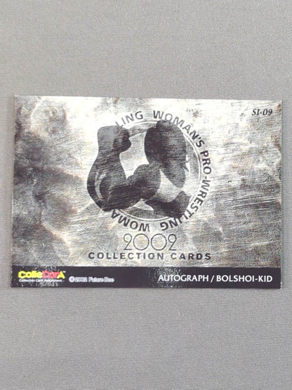 2002 Future Bee Command Bolshoi Official Autographed Card