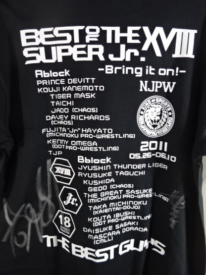 【hand signed autograph】BEST OF THE SUPER Jr.X.VIII. -Bring it on!- T-shirt