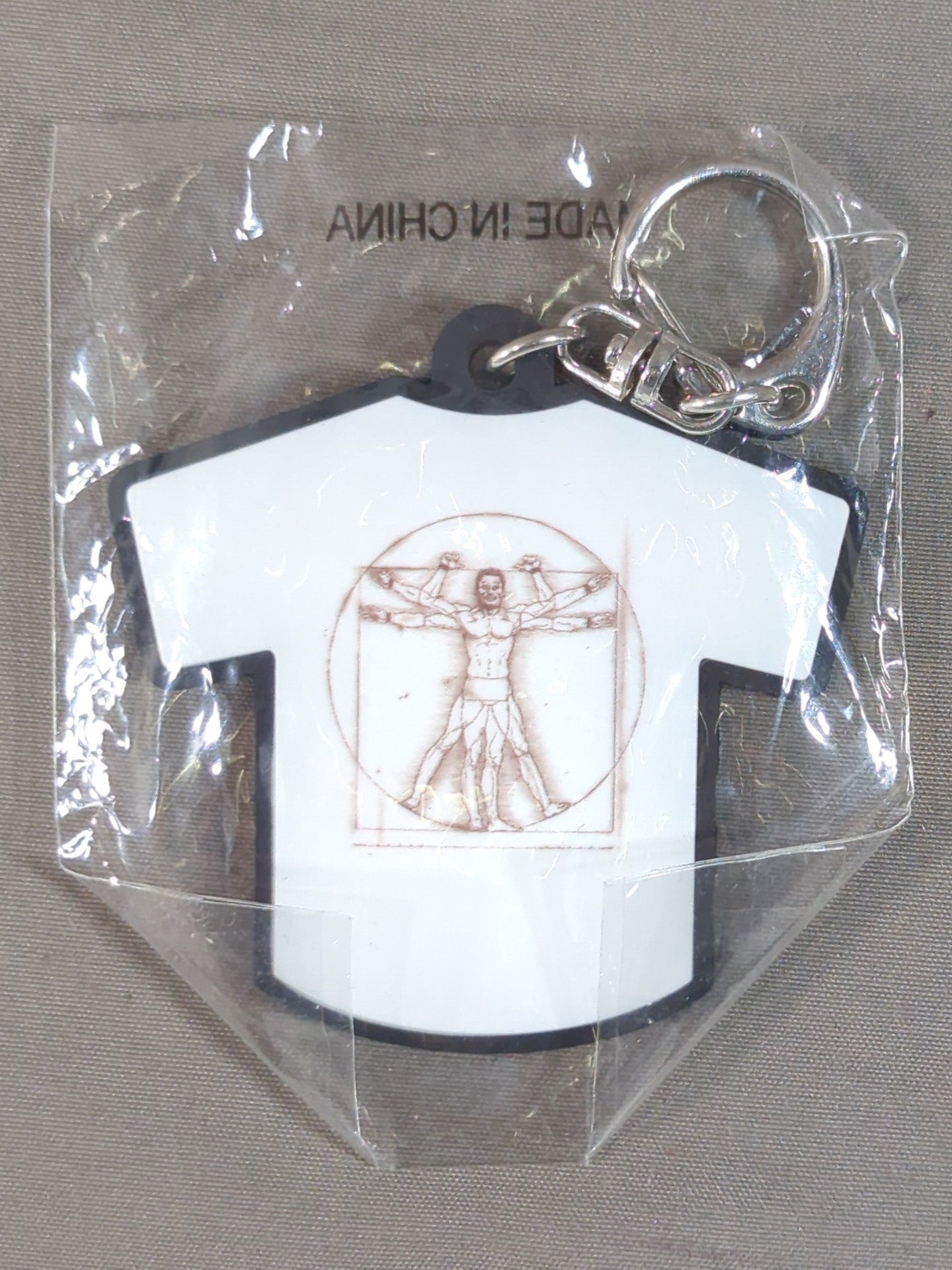 Toru Yano  New Japan Pro Wrestling  Logo T-shirt Rubber Keychain