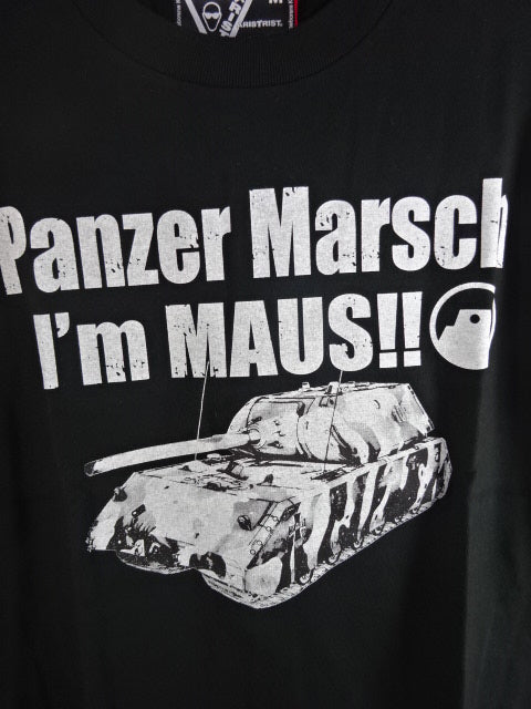ARISTRIST  AT× Girls & Panzer Collaboration T-shirt (1) (Black)