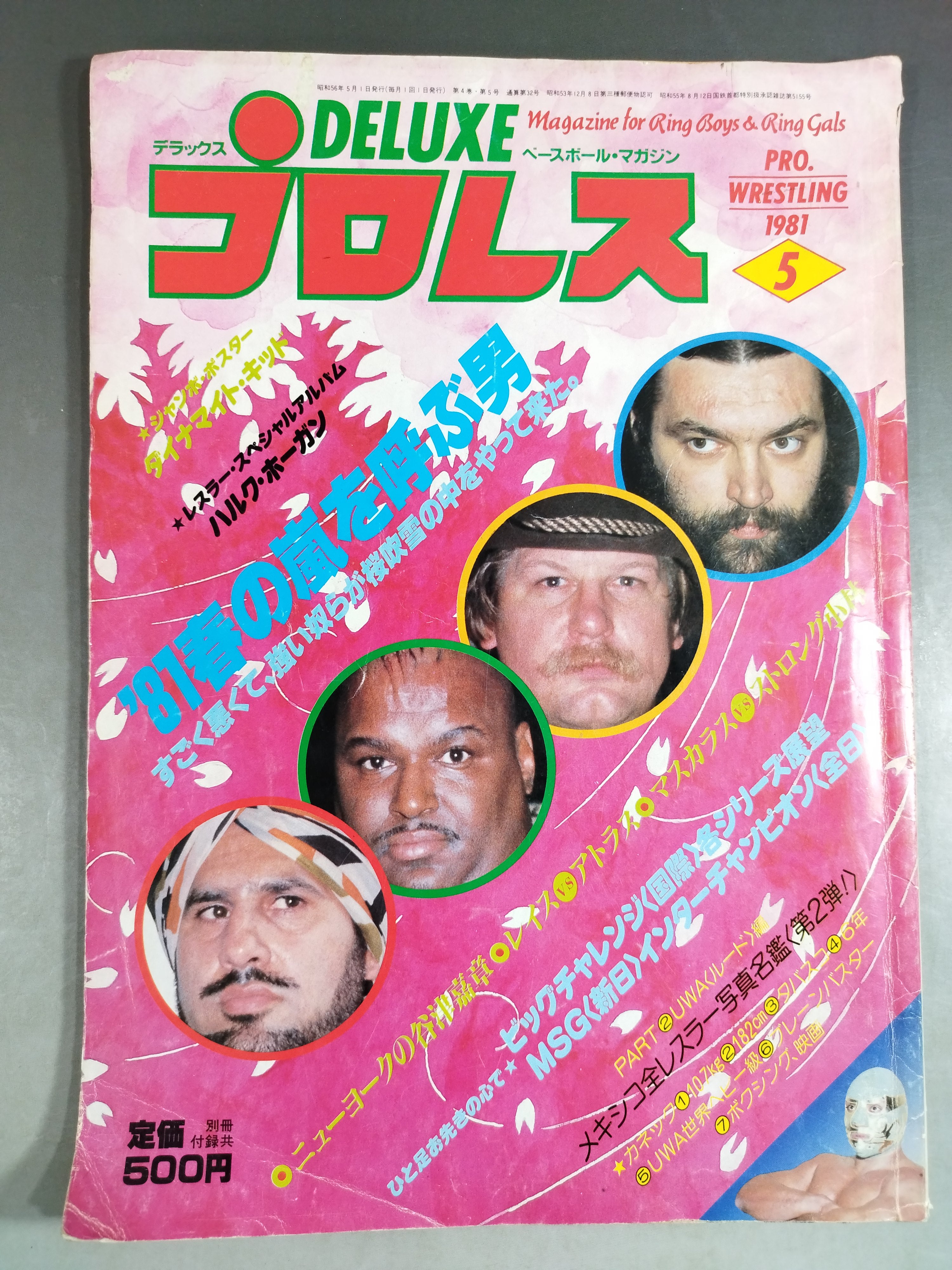 デラックスプロレス 1981年5月号 – 闘道館
