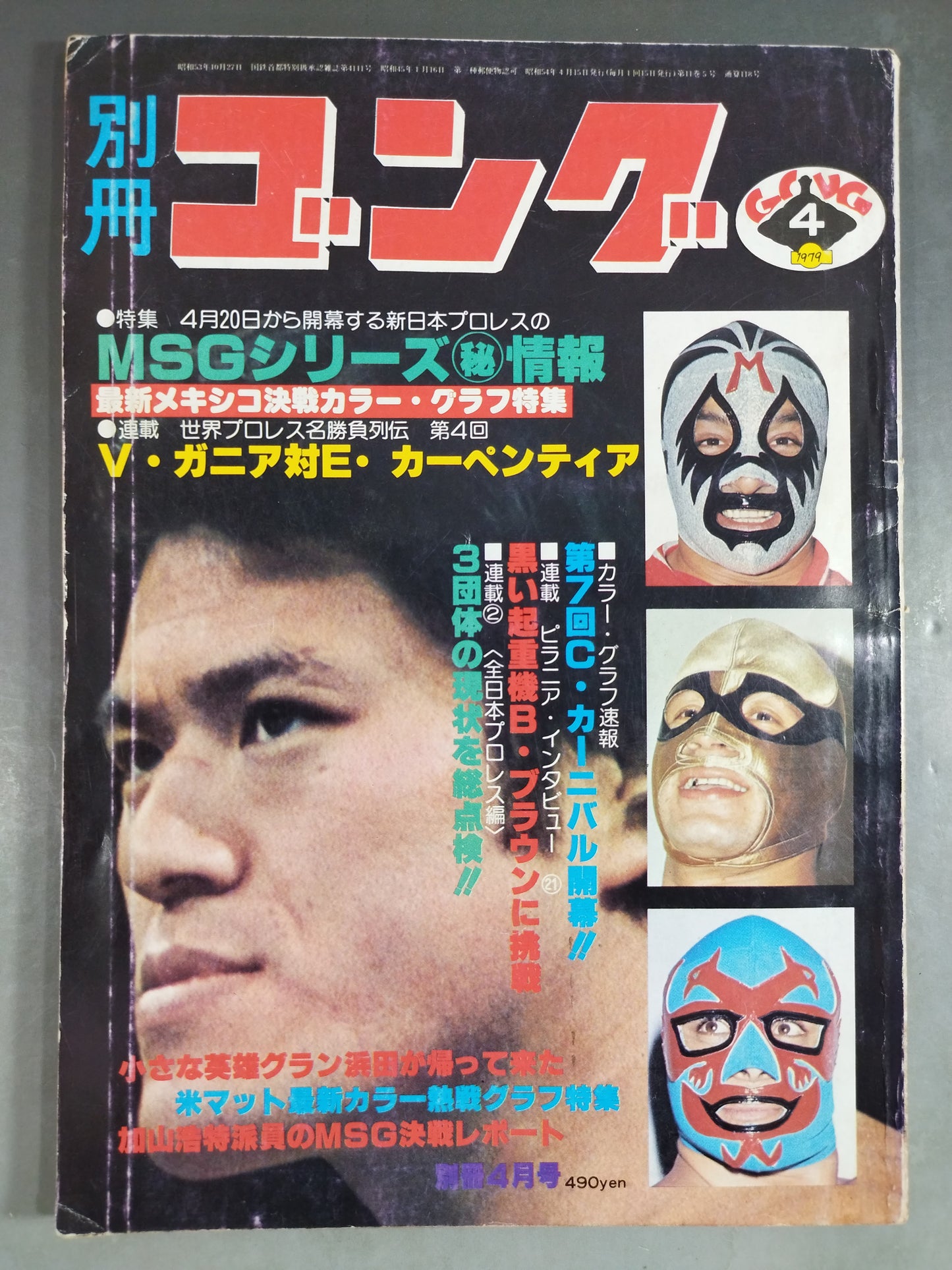 別冊ゴングVol.11 No.5