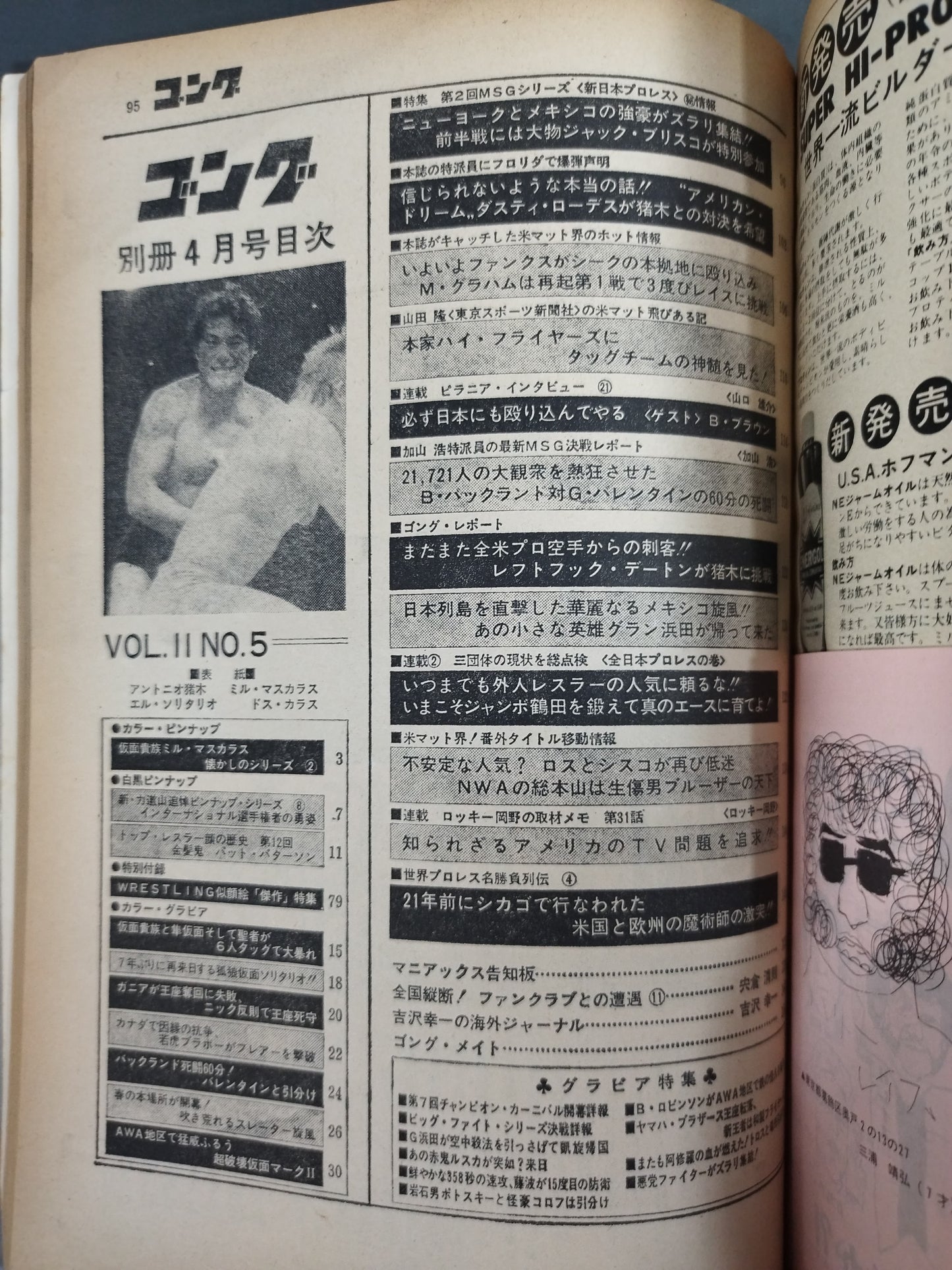 別冊ゴングVol.11 No.5