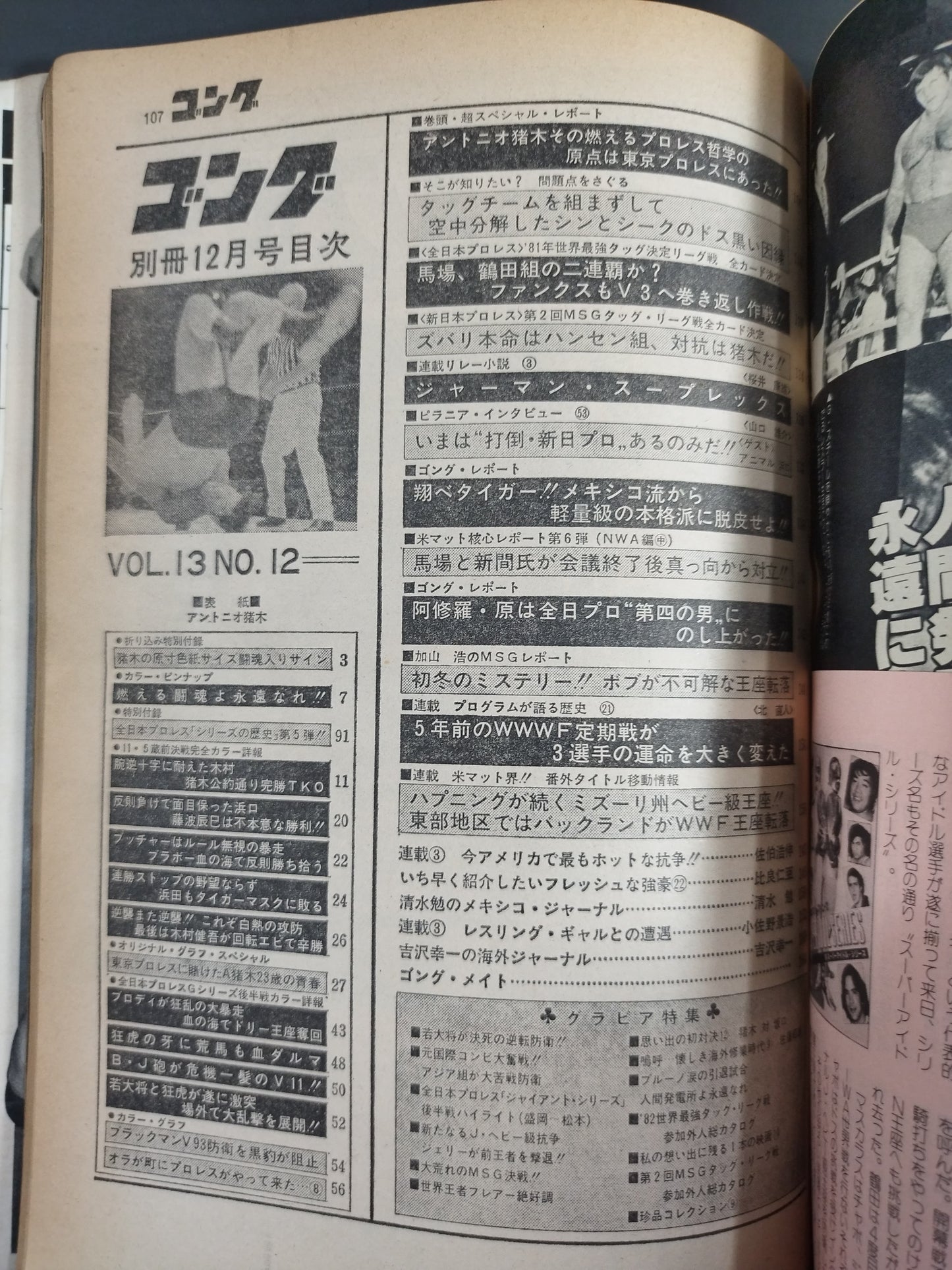 別冊ゴングVol.13 No.12