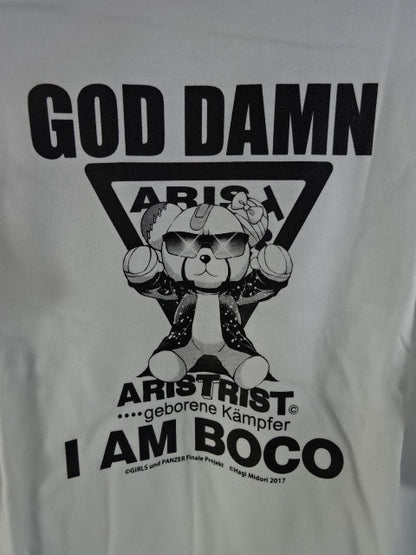 ARISTRIST × Galpan Boko "" Long Sleeve T-Shirt (1) (White)