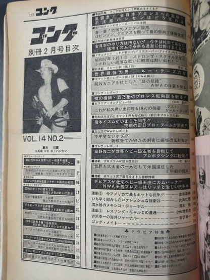 別冊ゴングVol.14 No.2