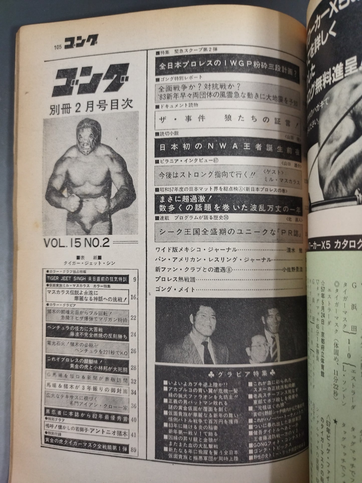 別冊ゴングVol.15 No.2