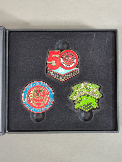 ★非売品★ 新日本プロレス 50th ANNIVERSARY ピンズセット