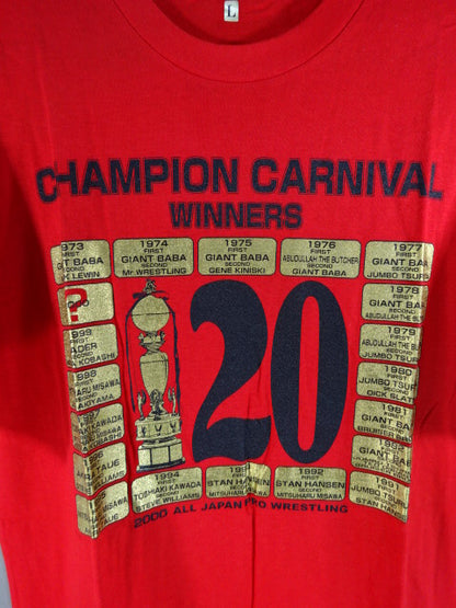 チャンピオン・カーニバル 2000 Tシャツ
