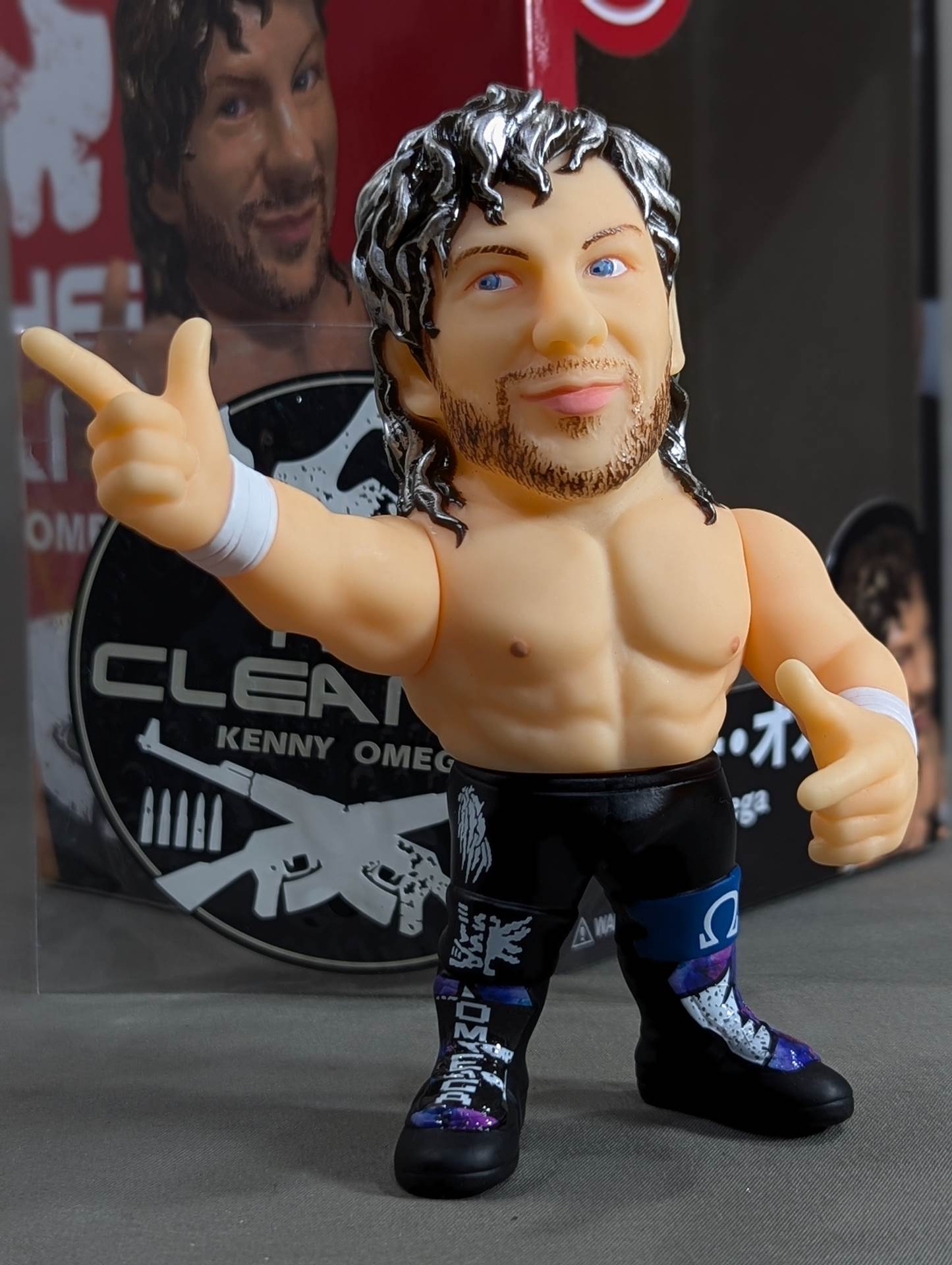 Kenny Omega (Silver Ver.) 16D Soft Vinyl Collection