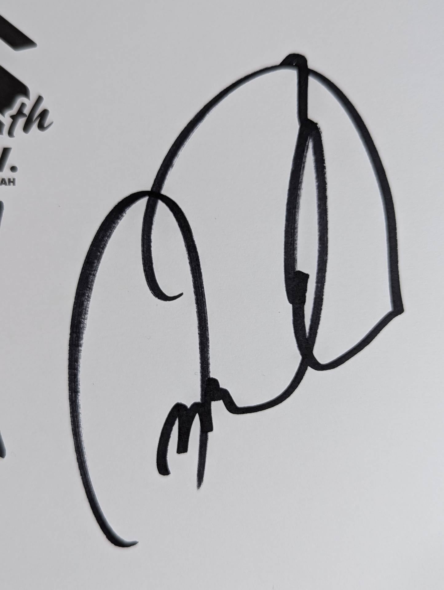 ★TEAM NOAH★ 4選手寄せ書き(NOAH25周年色紙)